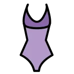 One Piece Swimsuit SVG Icon